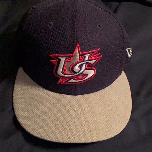 Team USA United States WBC New Era fitted hat 7 - Picture 2 of 2